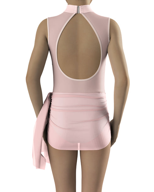 SASHA Leotard Base - Baby Pink